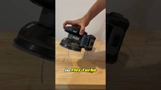Flex Turbo Sander In Action