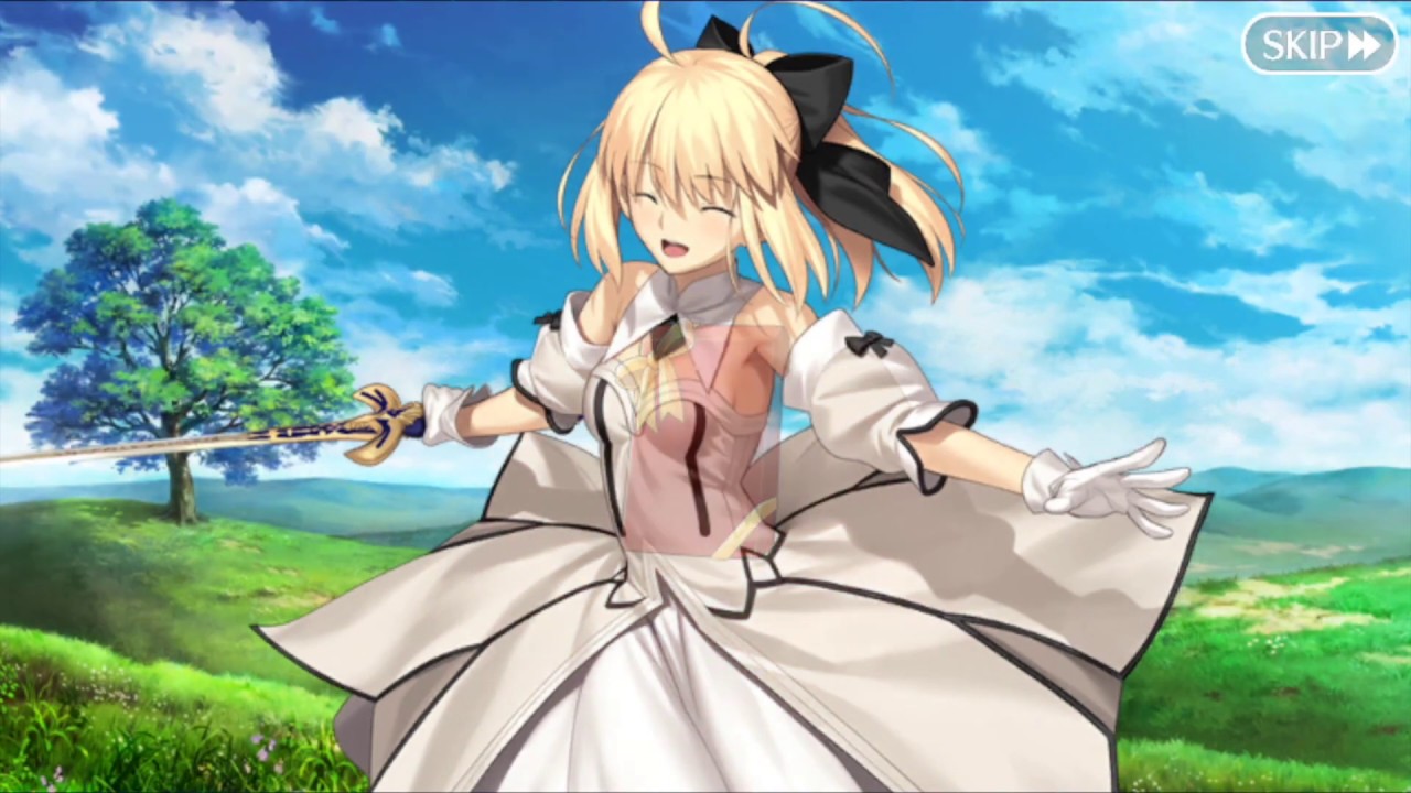FGO】セイバーリリィ【バレンタイン2019】 - YouTube