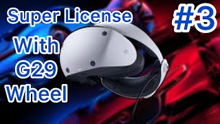 Grand Turismo 7 Vr2 I Got  My Super Licence Using Logitech G29 Racing Wheel & Pedals