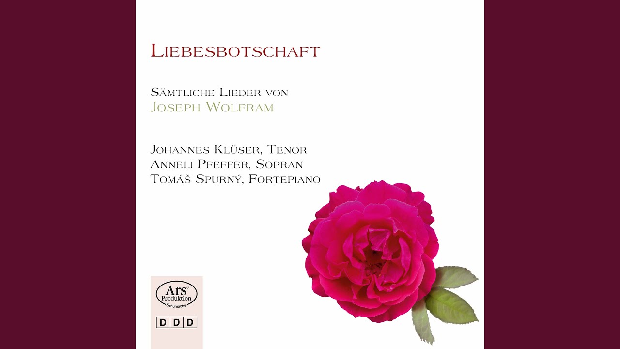 4 Lieder von L. Rellstab und W. Marsano: No. 3, Verlangen bekijken op YouTube