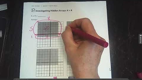 Bridges 1.2.5 multiplication Strategies for 4 & 6