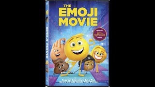 Opening to The Emoji Movie DVD (2017, English)
