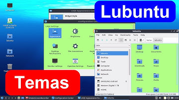 Lubuntu Linux 22.04 LTS.  Como Escolher Cores Para Personalizar os Temas