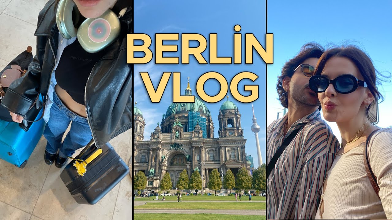 Valiz Nasıl Hazırlanmaz! | Berlin'de Vlog | Seyahat | Alışveriş | Yemek | Arkadaşlar