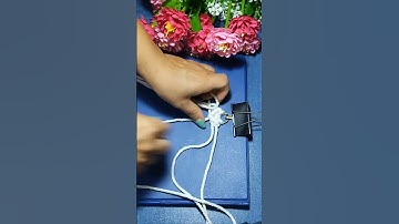 Macrame keychain #shorts #macrame #handmade #video