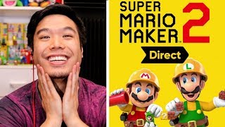 Reacting To Mario Maker 2 Direct