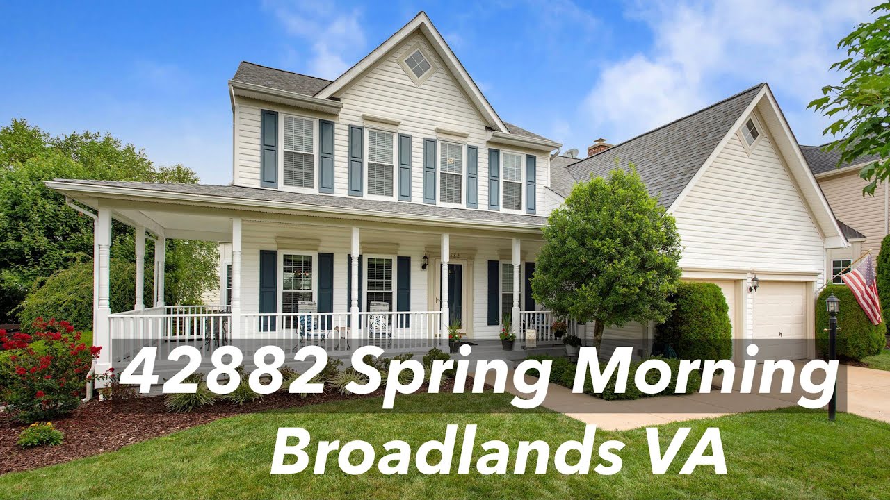 Broadlands Home for Sale 42882 Spring Morning YouTube