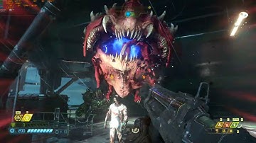 Doom Eternal DLSS 2.4.3 Quality Mode Ultra Nightmare Settings + Ray-Tracing RTX 2080 ti