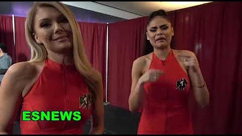 Meet The Ring Girls Of Canelo vs Jacobs Janira and...