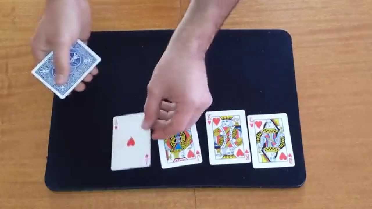 Royal Flush Card Trick