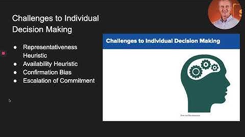 Part 3 - Lecture on Chapter 7: Managerial Decision Making