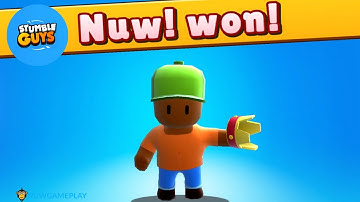 Stumble Guys - Gameplay Walkthrough  Part 4 - First Win (iOS, Android)