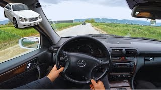 Mercedes Benz C-Class C220 CDI W203 [143Hp] - POV Test Drive