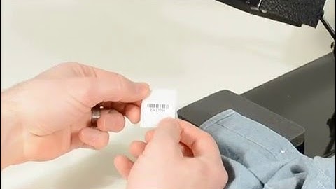 Iron On Barcode Labels | Unitherm Inc