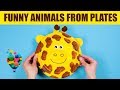 Funny Paper Plate Animals - Adorable DIY Crafts For Kids | A+ hacks