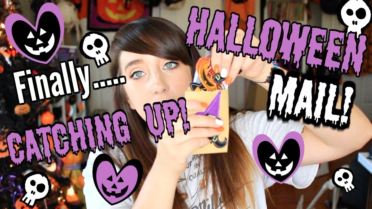 FINALLY CATCHING UP! FORGIVE ME! HALLOWEEN MAIL!