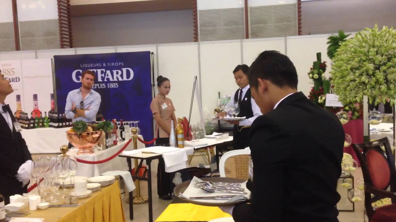 Table setting competition YouTube