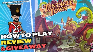 Tentacle Town board game how to play, review and GIVEAWAY