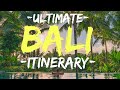 Bali Itinerary: BEST of BALI in 10 days