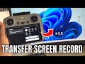 How to transfer DJI RC screen recording to pc/Laptop