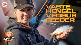 Vaste hengel vs Feeder | Anja Vlogt #13 | Tackle Guru Benelux