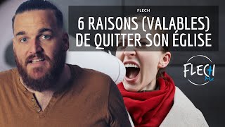 6 raisons de quitter son église ! (valables les raisons)...