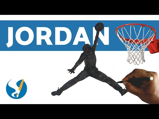 Cómo dibujar la MARCA de JORDAN ???? Dibuja logos FAMOSOS | Cursa