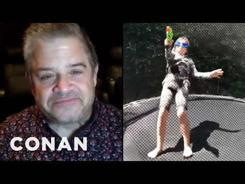 Patton Oswalt’s Daughter Is Really Into "The Matrix" | CONAN on TBS