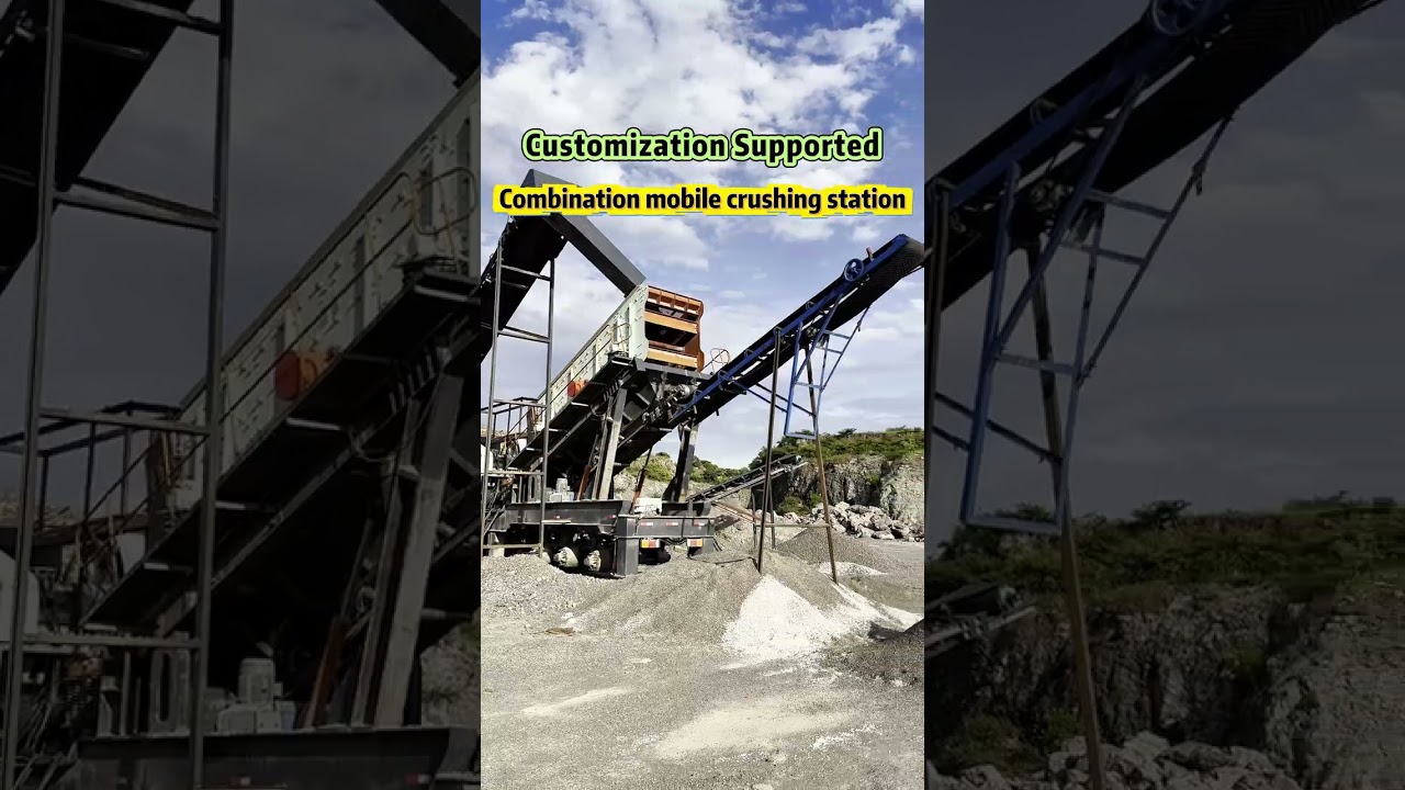 Four-combination Mobile Crushing Station 