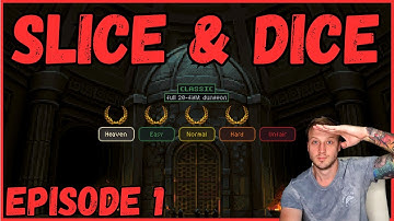 SLICE & DICE GAME - ADDICTING ROGUELIKE | How To Play | Episode 1
