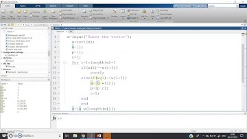 MODE in MATLAB (without builtin function)