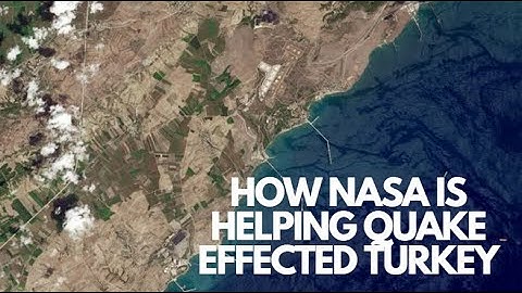 How NASA is helping Quake effected TURKEY #science #technology #turkeyearthquake2023