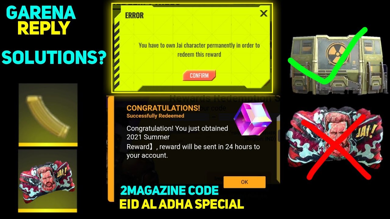 Claim Jai Gloowall Without 2 Golden Magazine Tokens