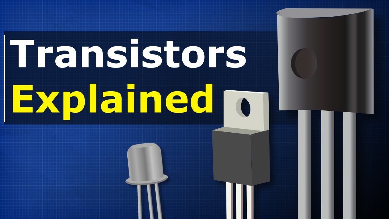 ⁣Transistors Explained - How transistors work