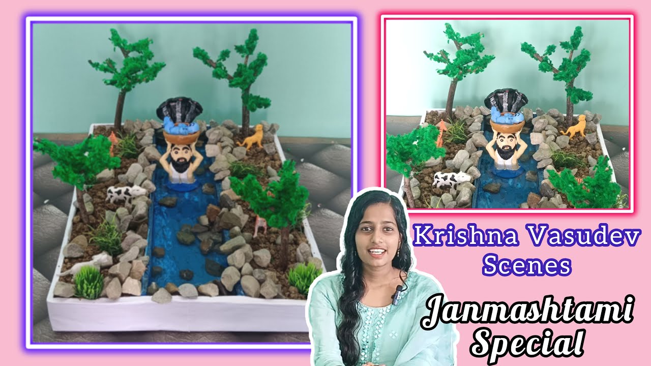 Doly Rani Part 2 Krishna Vasudev Showpiece | Yamuna Nadi Jhanki Showpiece ...