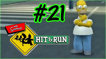 Uncontrollable SLIDING!! - The Simpsons Hit & Run - PS2 Gameplay Playthrough - Part 21