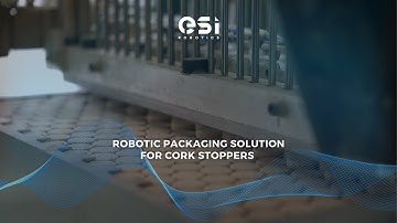Robotic Packaging Solution for Cork Stoppers | ESI Robotics