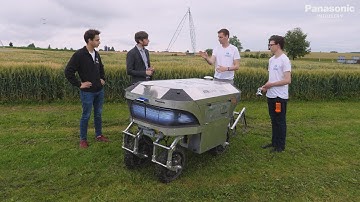 Innovative steps towards sustainable agriculture: Panasonic Industry supports Rowesys at ETH Zürich