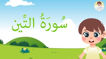 سورة التين للاطفال قرآن كريم مجود للاطفال تعليم القرآن الكريم للأطفال - Quran Quraan Surah Al Teen
