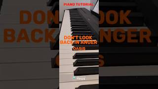 How To Play dont Look Back In Anger By Oasis On The Piano   piano
