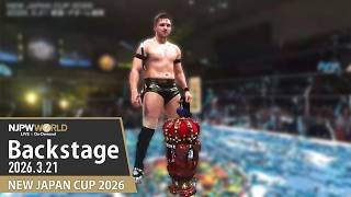 #njcup 8th Match Backstage (with Subtitles) 3/21/26 | NEW JAPAN CUP 2026 第8試合 Backstage