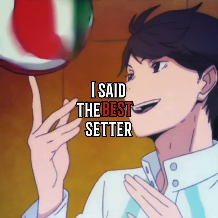 the best setter 🤭 #kageyama #oikawa #setter #haikyuu
