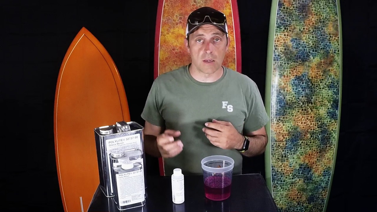 Surfboard Gloss Resin Product Guide Fiberglass Supply YouTube