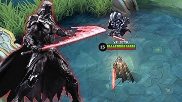 DARTH VADER INTO THE JUNGLE...