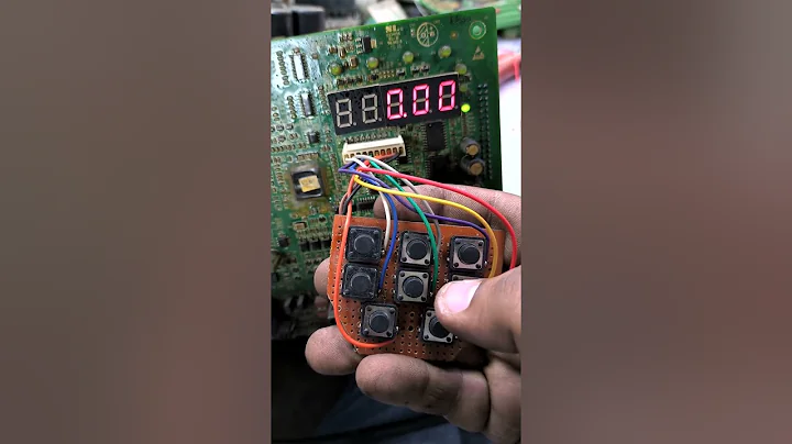 INVT AC DRIVE KEYPAD SOLUTION -CHF100a all key replace.