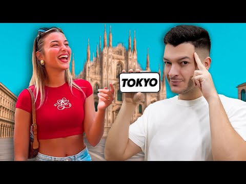 I amaze GIRLS with MAGIC in Milan