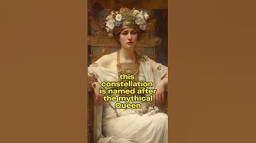 Why Cassiopeia constelation is named like that? #casiopeia #spaceexploration