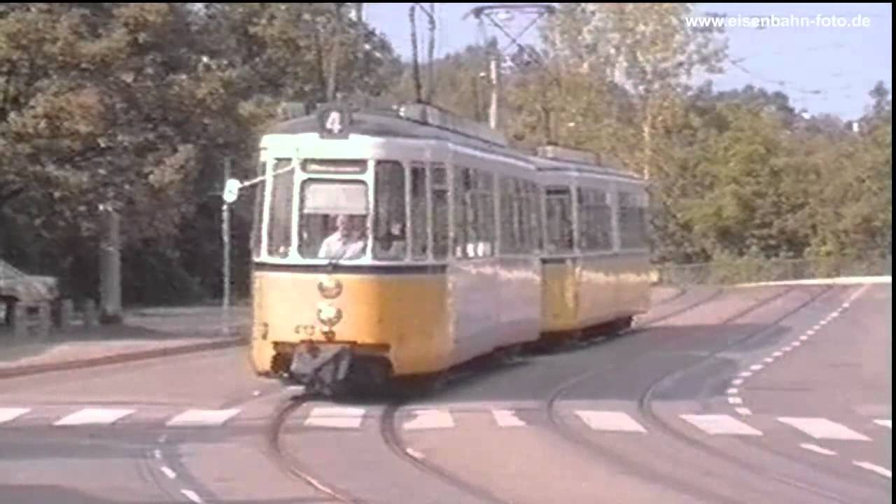 1994: mit der Linie 4 über den Botnanger Sattel - Gt4 Stuttgarter Straßenbahn