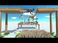 Death Bridge Who Can not Fall? ► Animal Revolt Battle Simulator
