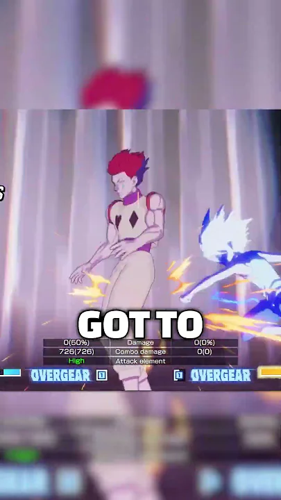 Killua Godspeed Combo #animegames #globku #hunterxhunter
